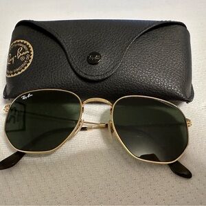 Ray-Ban unisex Rb3548n Hexagonal Flat Lens Sunglasses